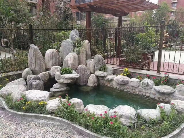 西安家庭庭院水景设计